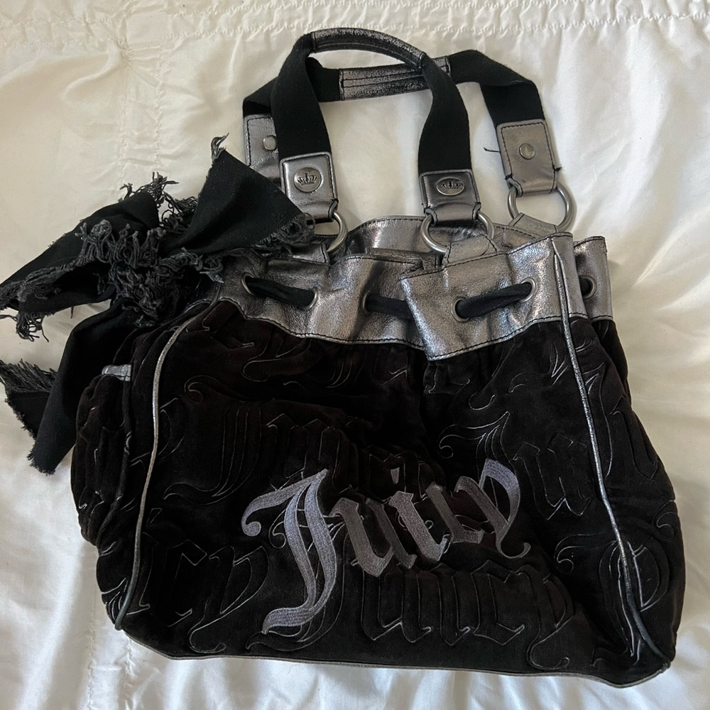 Juicy Couture velour bag